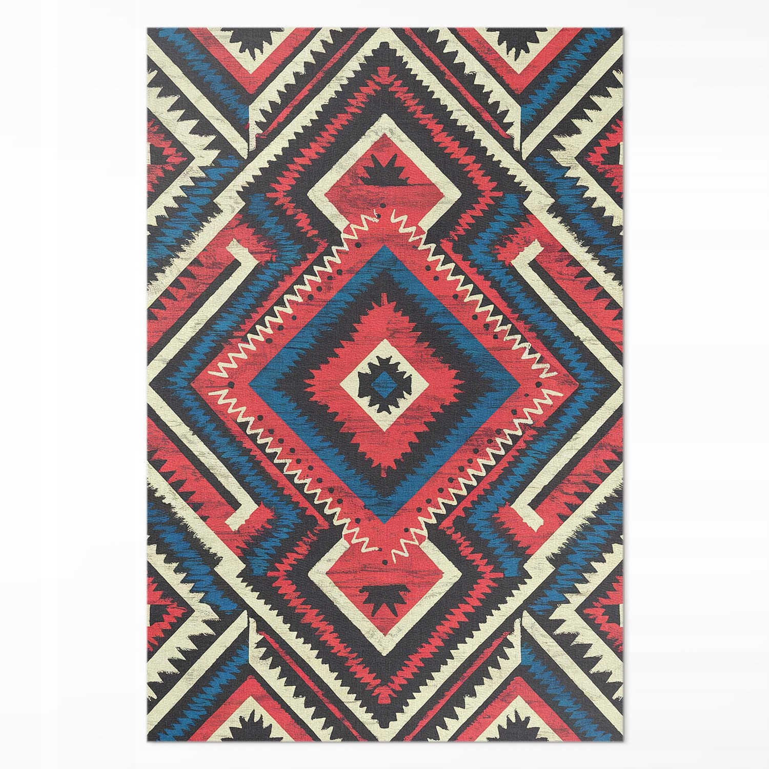 Vinylový koberec Rozmer: 150 x 225 cm Ozdobný vzor v indiánskom vintage štýle