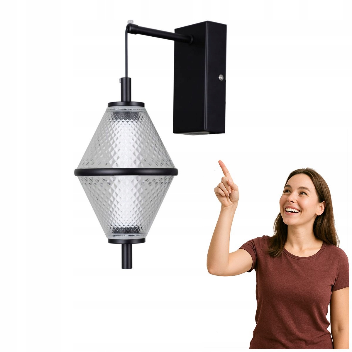 Led nástěnné svítidlo 5W Fuente WL-34395-1-BK Italux