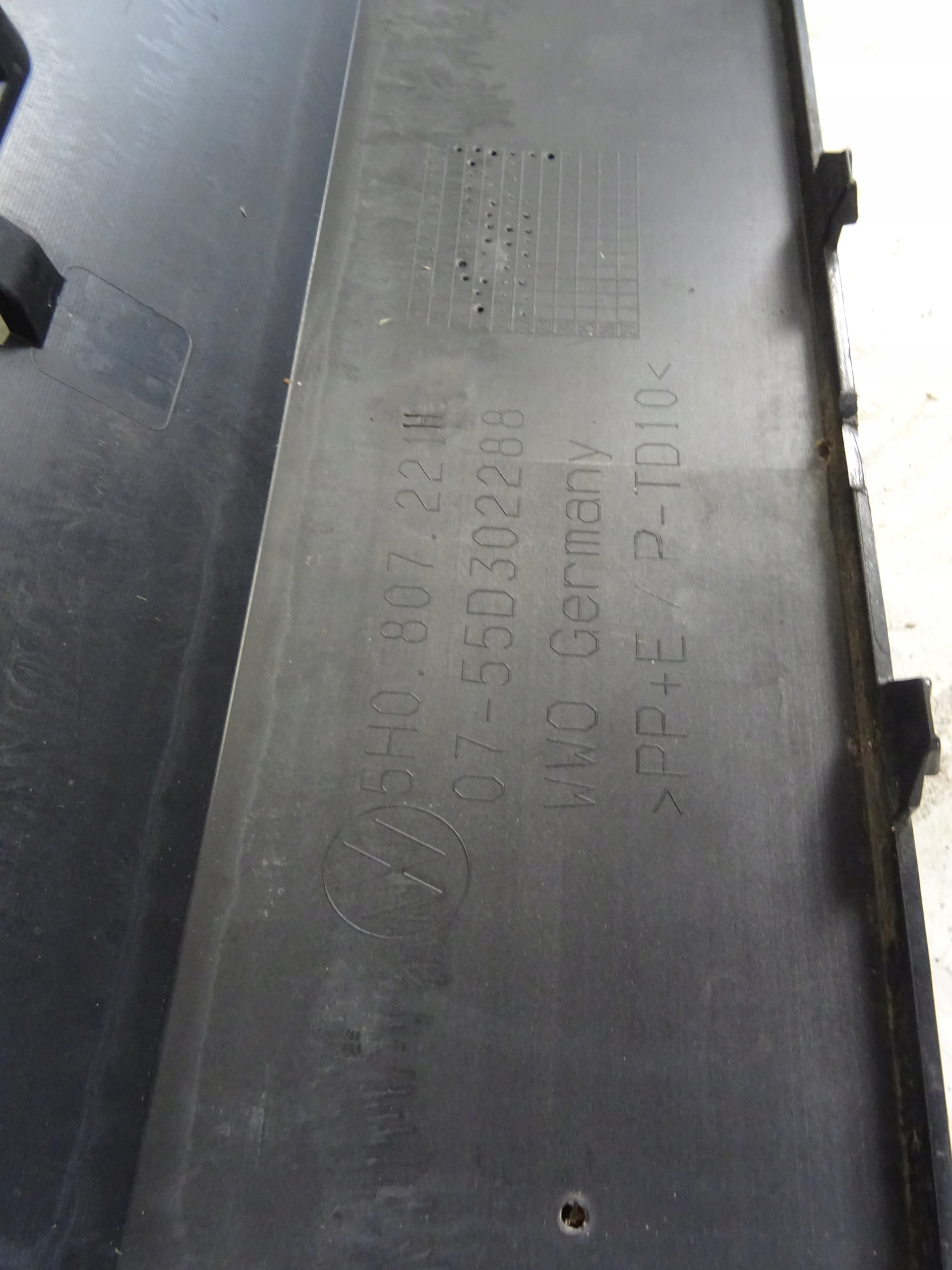 VW GOLF 8 VIII bumper front front