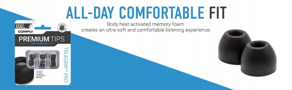 Comply TrueGrip Pro do Sony TWS rozmiar L na pary Marka Comply