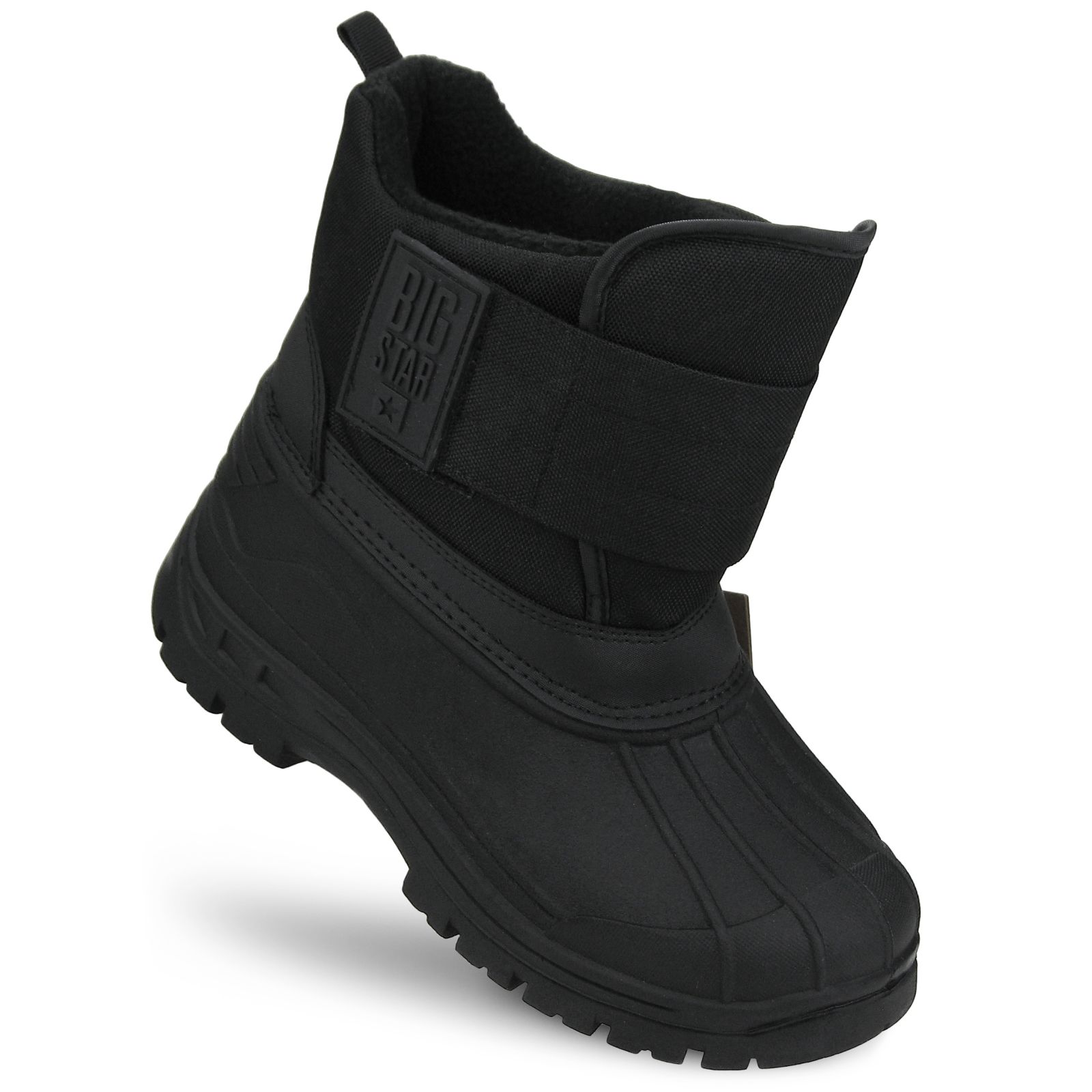 ŚNIEGOWCE buty dziecięce ZIMOWE ocieplane BIG STAR trzewiki MM374122 33