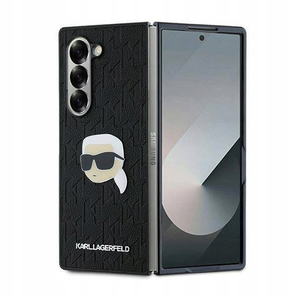 Pouzdro Karl Lagerfeld Saffiano Monogram Head Pin pro Samsung Galaxy Z Fold 6