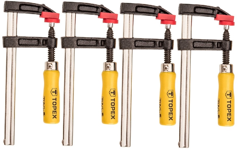 Набір затискачів для столярних виробів 120 x 300 мм 12a123 X4