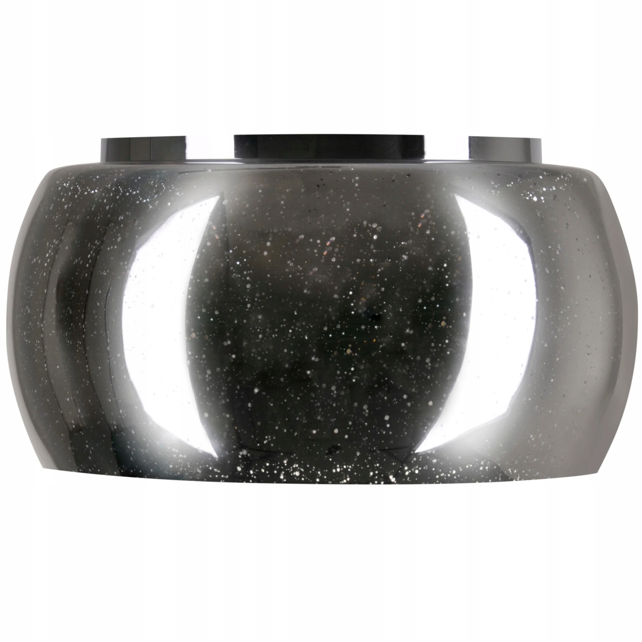 Skleněná nástěnná lampa s glamour krystaly a efektem hvězd, moderní Polux