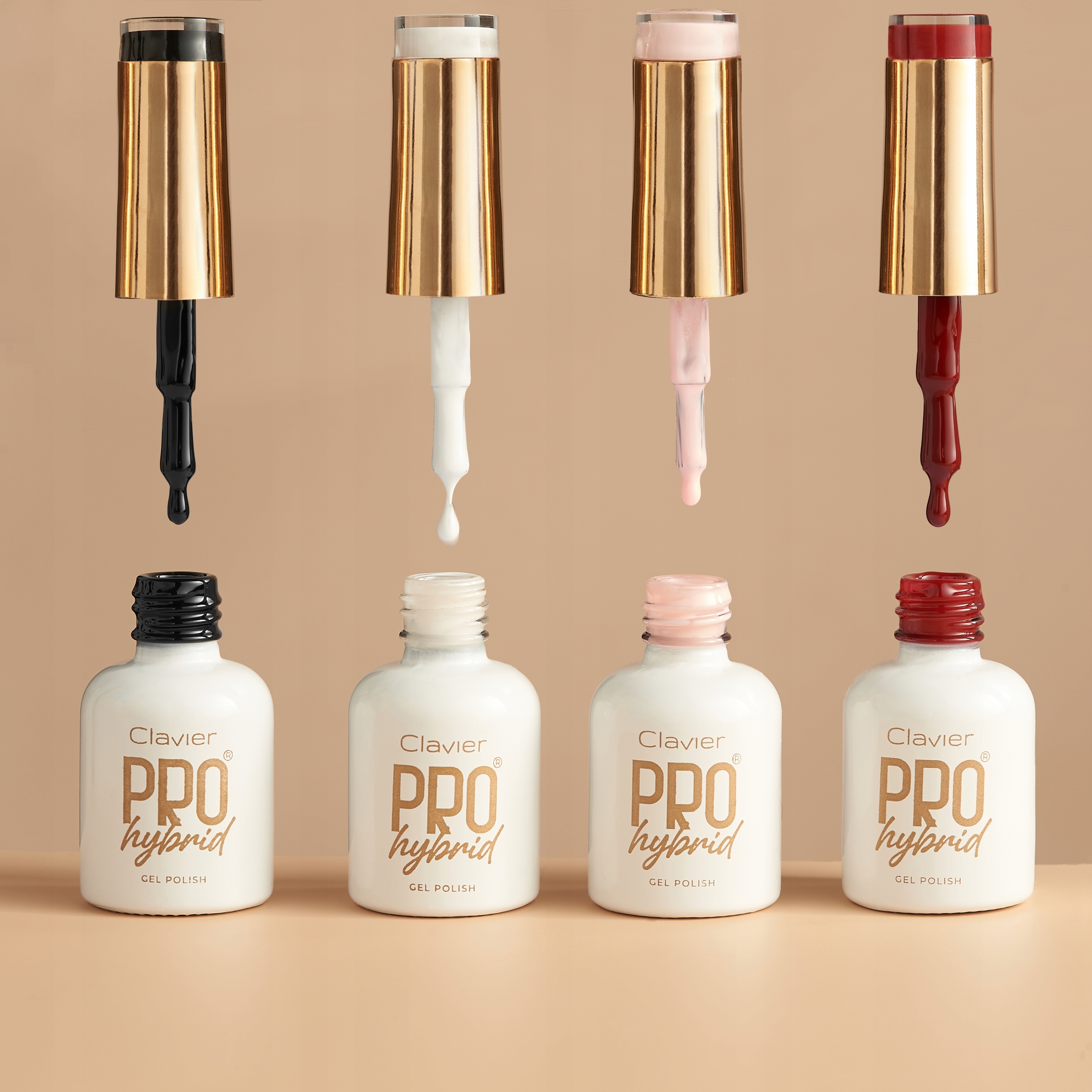 Lakier Hybrydowy Do Paznokci ProHybrid Gold Clavier 8 ml - 026 Kod producenta 5907565675443