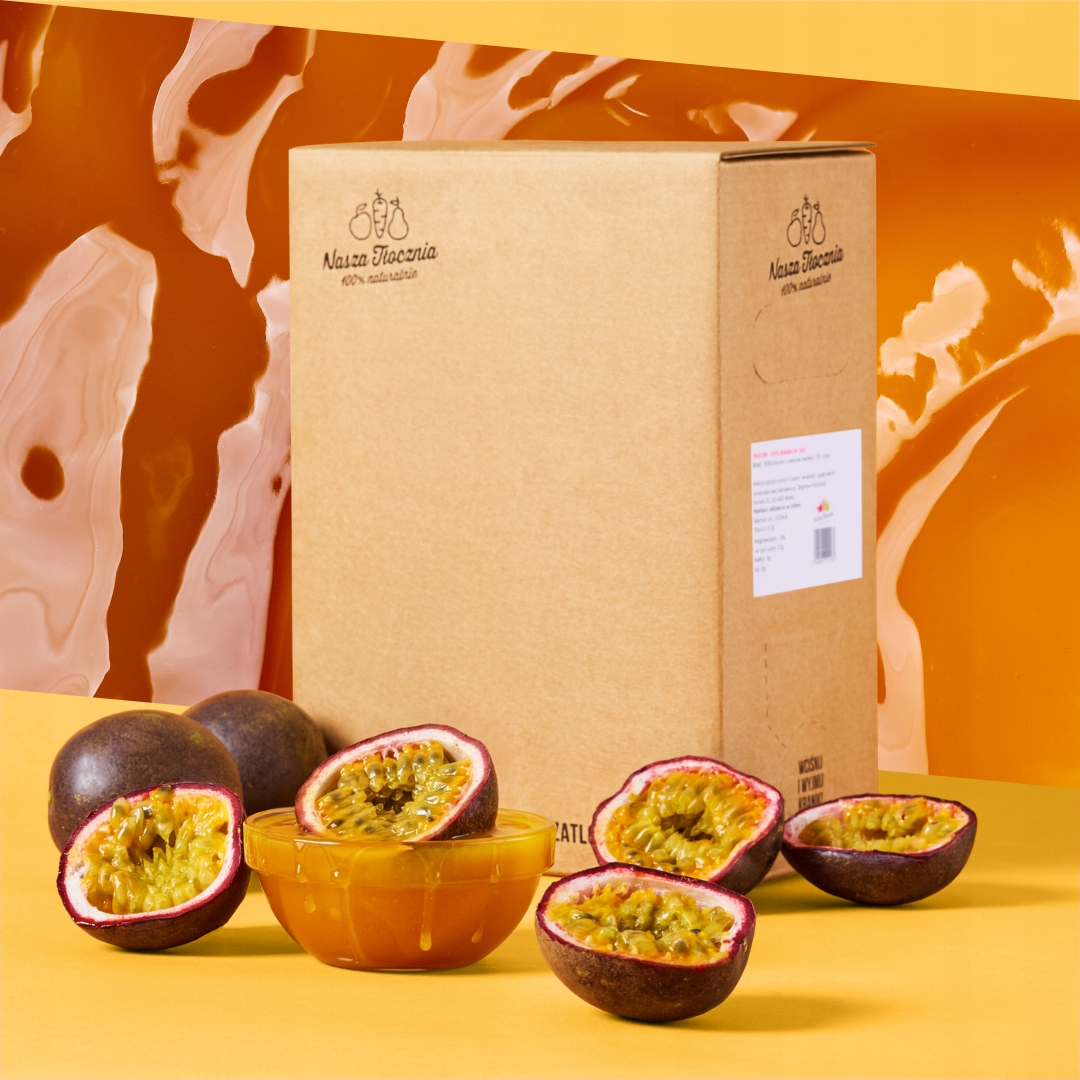 Przecier Marakuja 100% puree Pulpa z Marakui passion fruit drinki lody 3kg