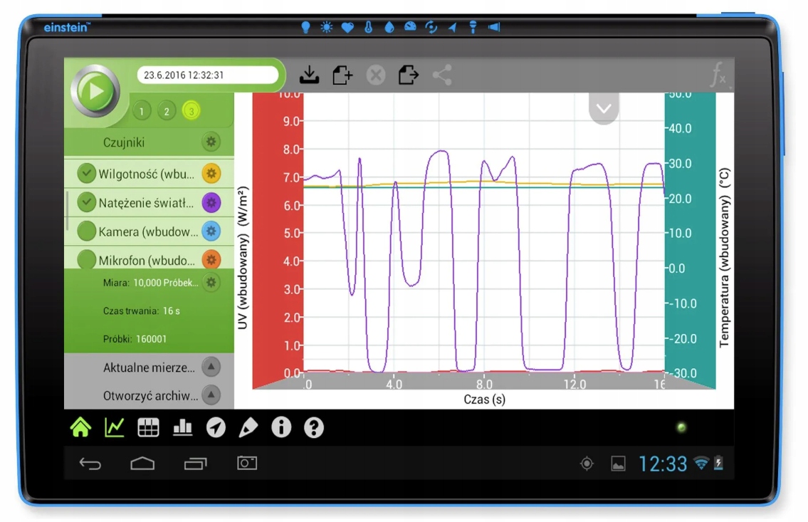 Einstein Mobilne Laboratorium Cyfrowe Tablet +3 (1TFL07)