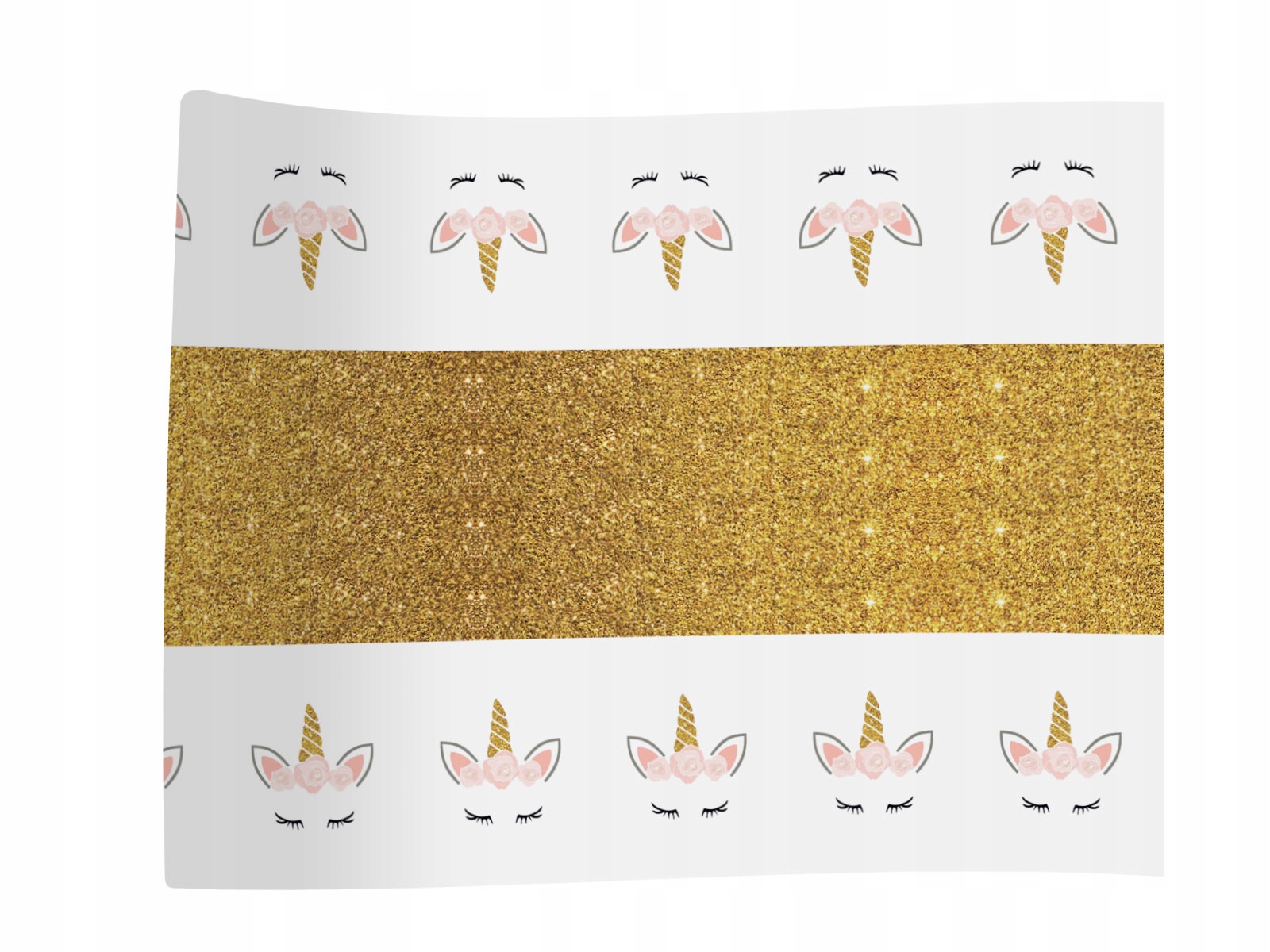 Bieżnik urodzinowy Piękny Jednorożec 5m Urodziny