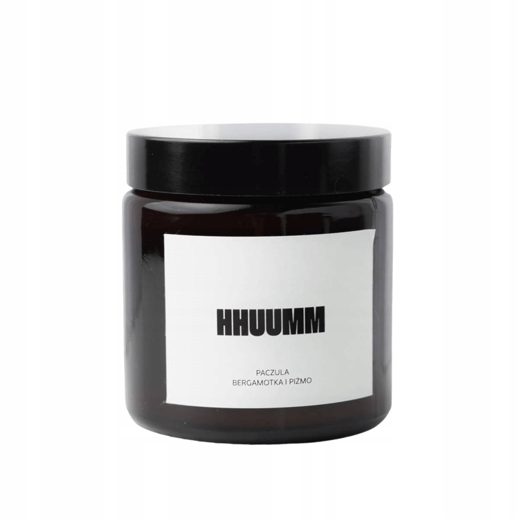 

Hhuumm Świeca sojowa- paczula, bergamotka 120 ml