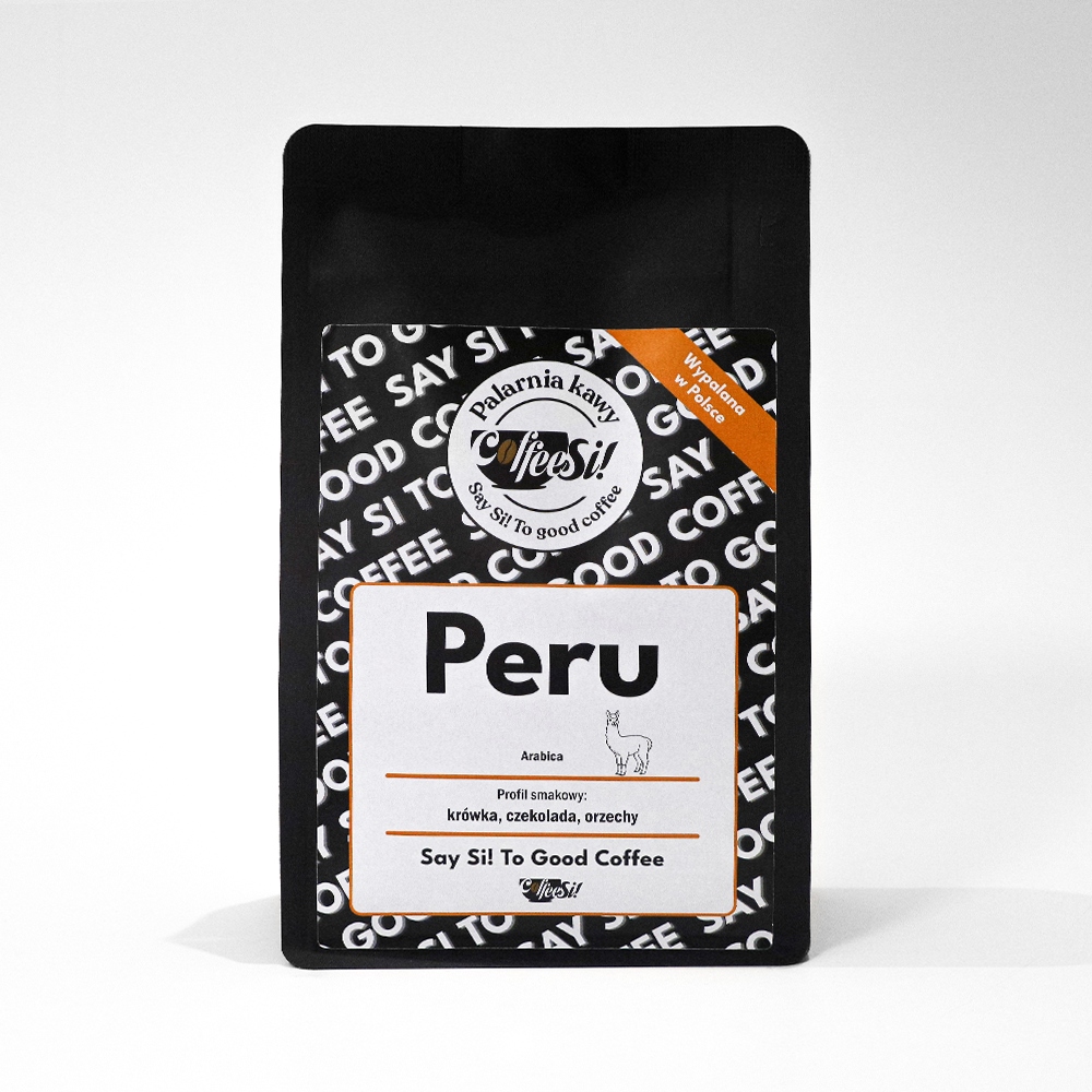 Levně Káva zrnková 1 kg Peru Arabica 100% čerstvě pražená