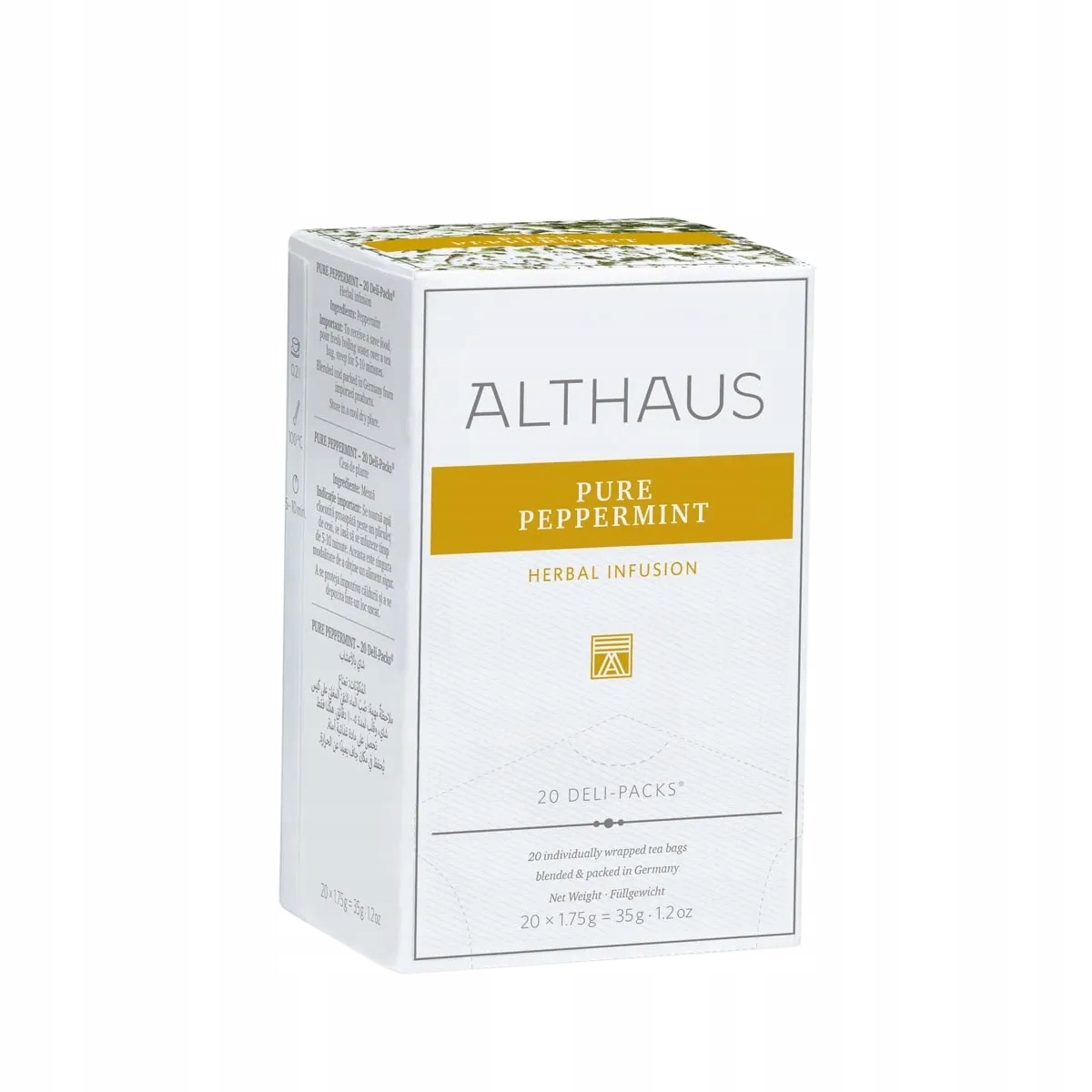 Althaus Pure Peppermint Deli Pack – 20 sáčků