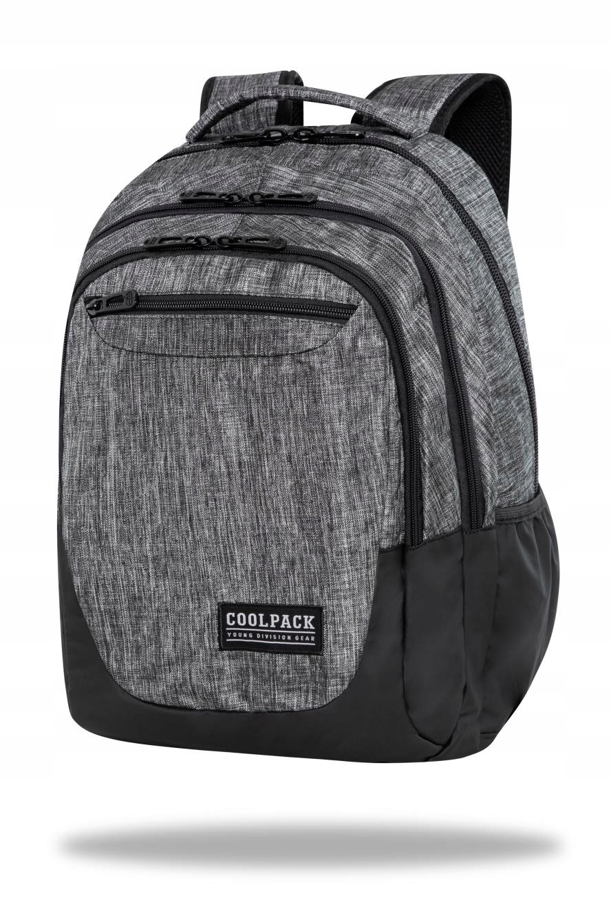 Plecak 3-KOMOROWY Coolpack Soul Snow Grey