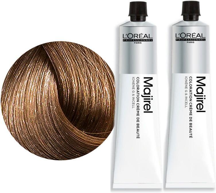 Loreal Majirel 7 2x 50 ml trvalá barva blond sada barvení