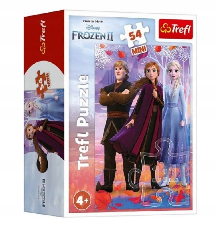 

Puzzle 54 Frozen II Anna i Elza Kristof 19637