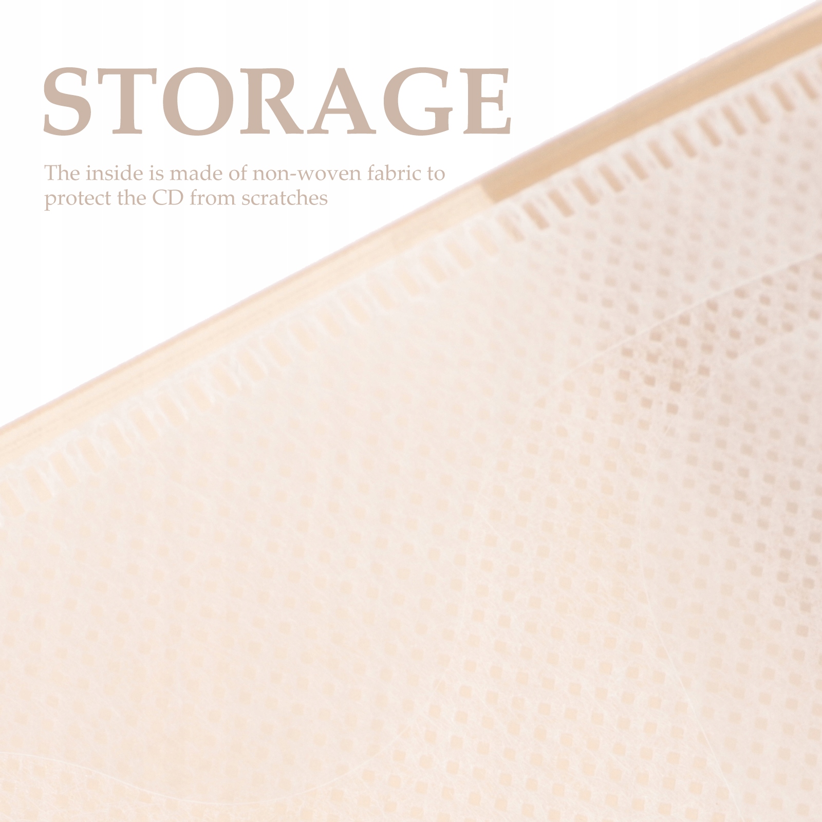 TORBA NA CD PRZEZROCZYSTA TORBA NA CD Marka bez marki