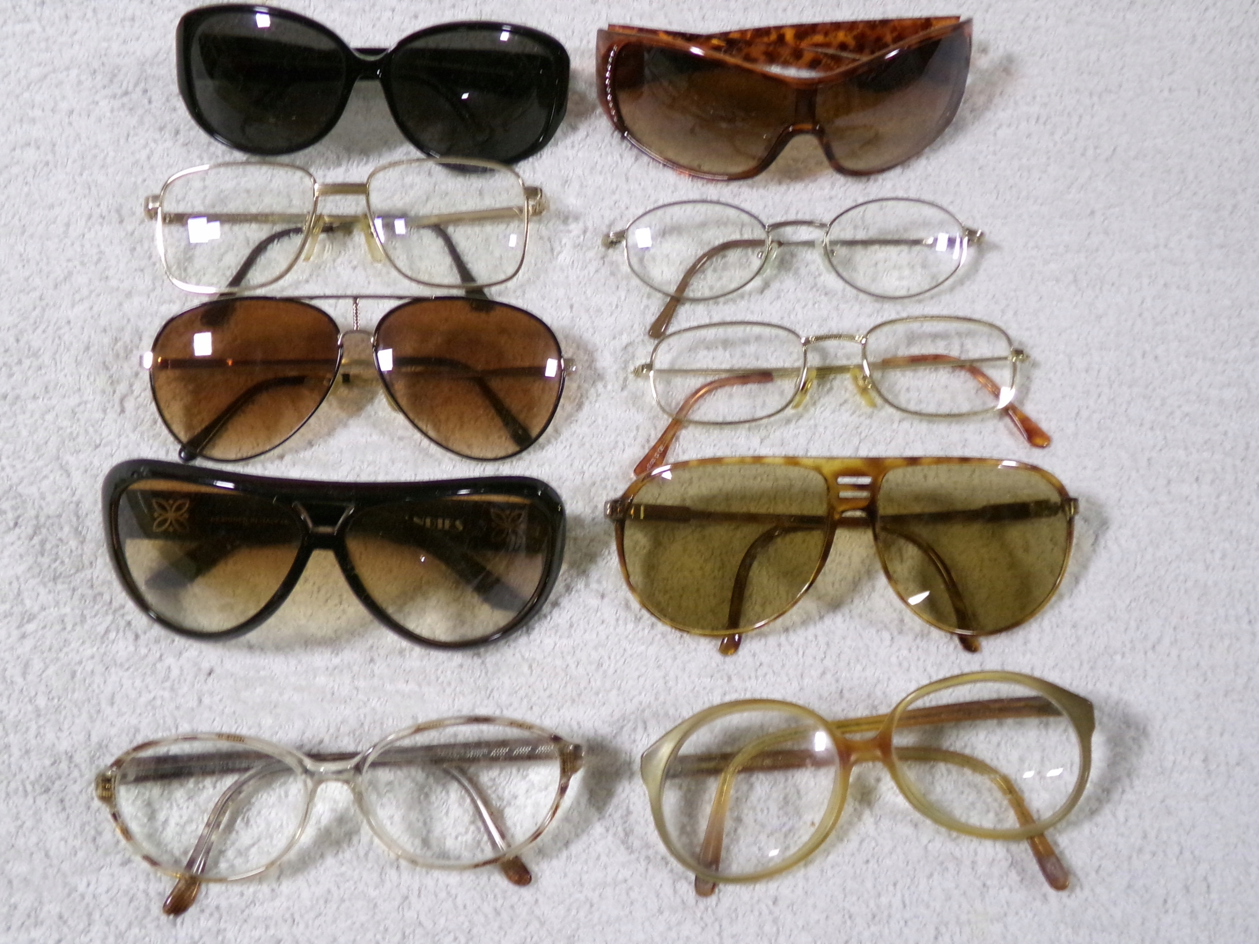 ZESTAW OKULARÓW -10 sztuk