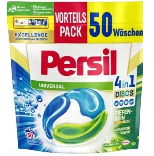 Levně Kapsle na praní Persil Discs 4v1 Universal 50 kusů