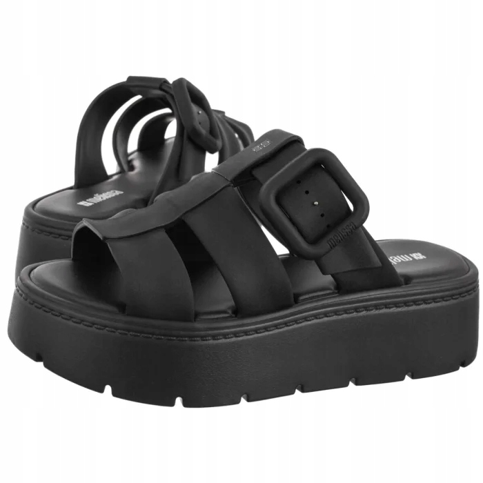 Dámské Nazouváky na platformě Melissa Pump Platform 37802 Black Černé