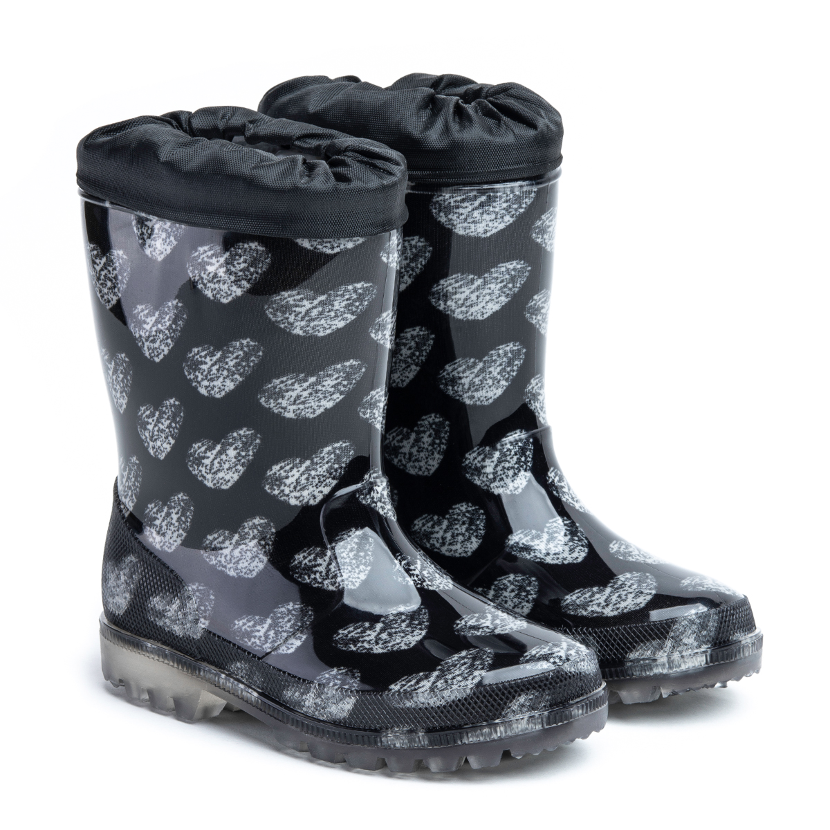 

Kalosze urocze wygodne miękkie gumowce Wojtyłko