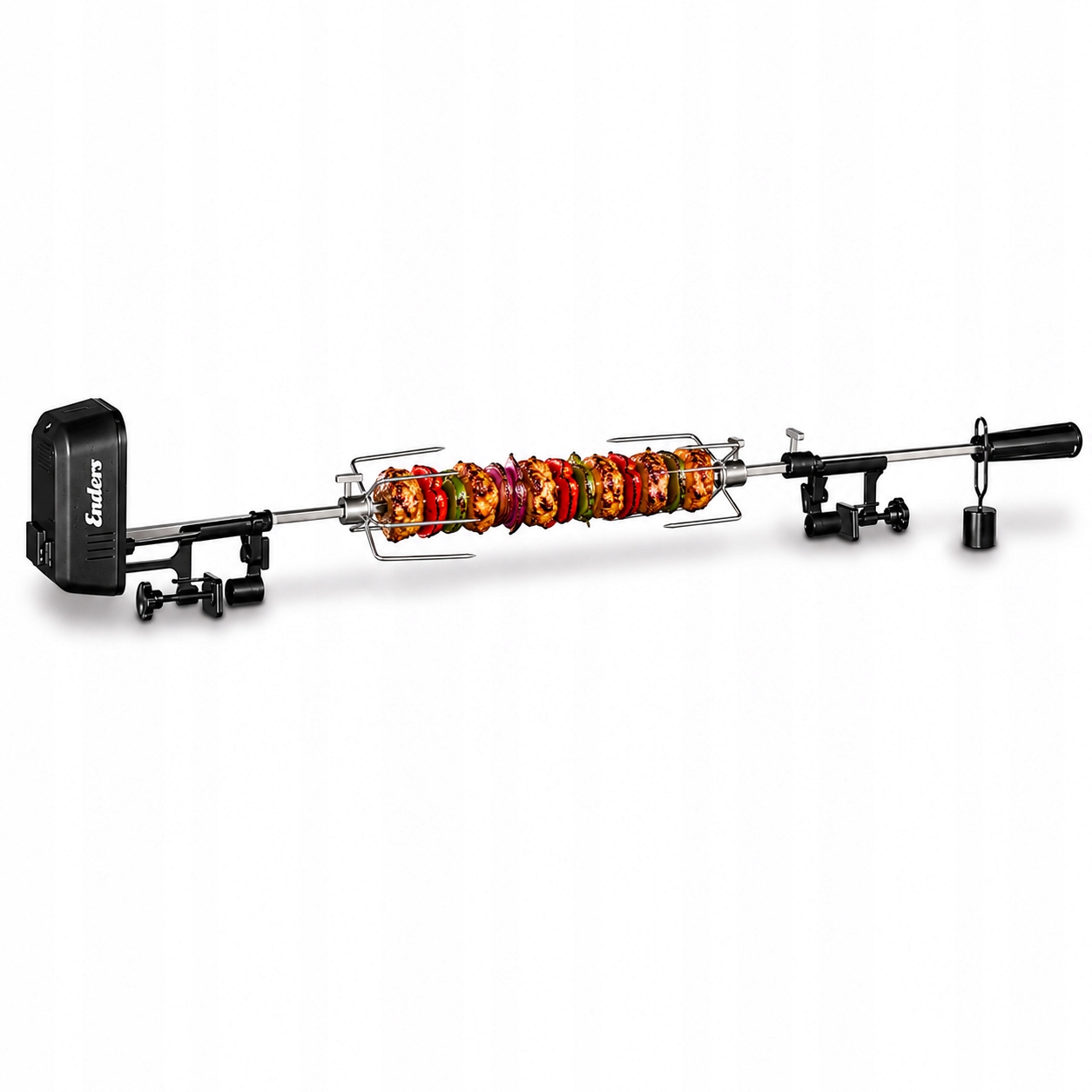 Elektrický rotačný ražeň s motorom Enders Pro Nerezová Oceľ 110 cm XXL