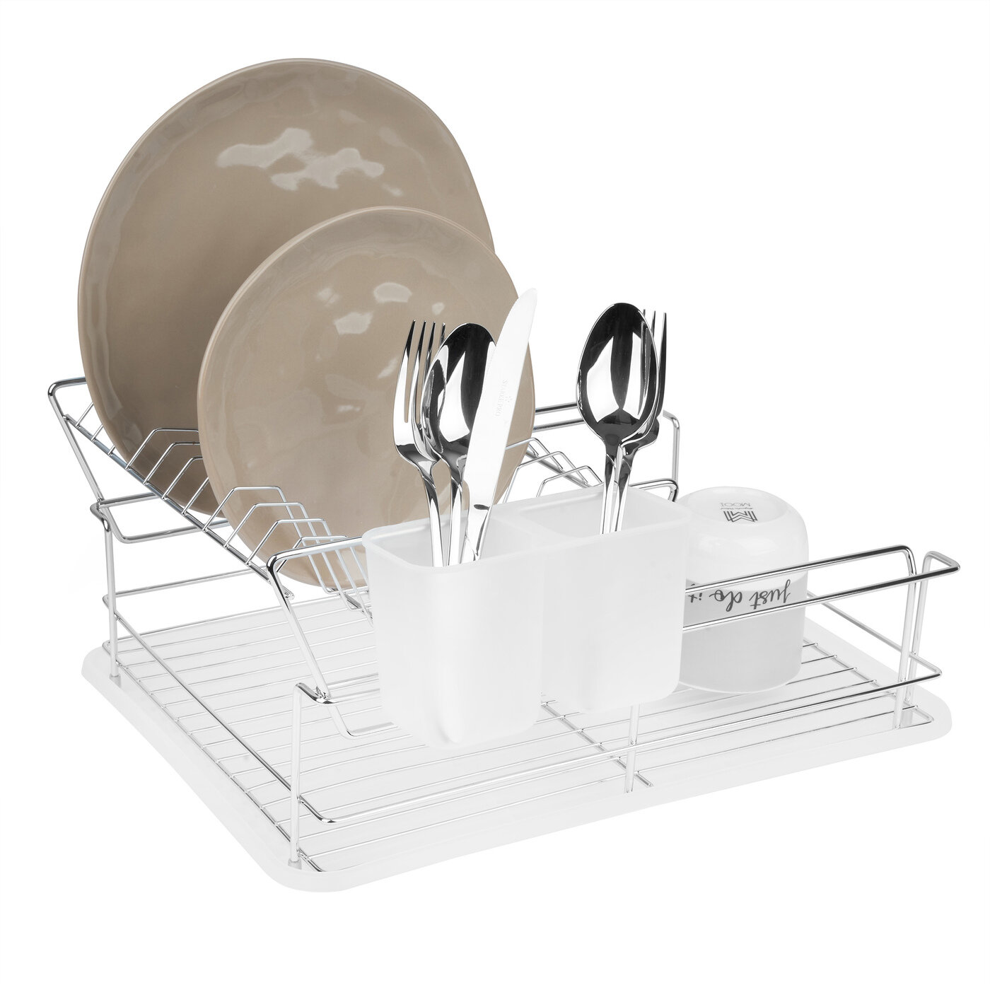 SUSZARKA DO NACZYŃ ociekacz na sztućce 2 POZIOMOWA