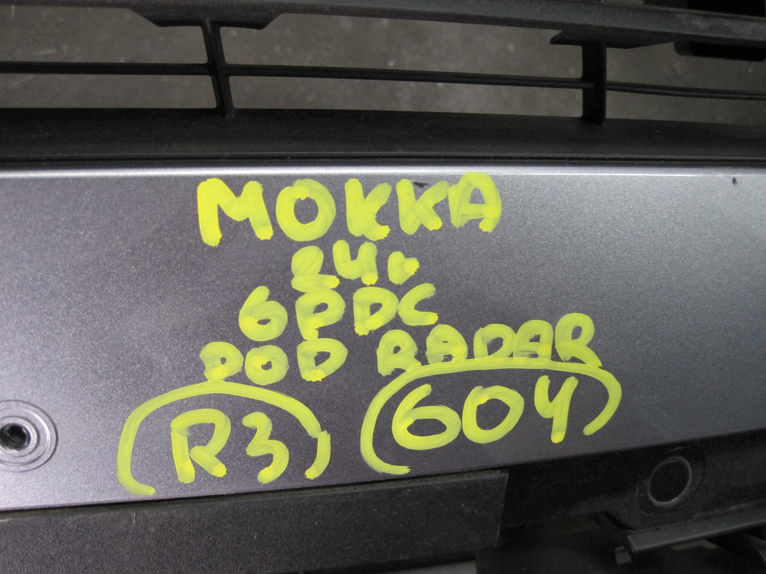 bumper OPEL MOKKA B 6 PDC 24R front front
