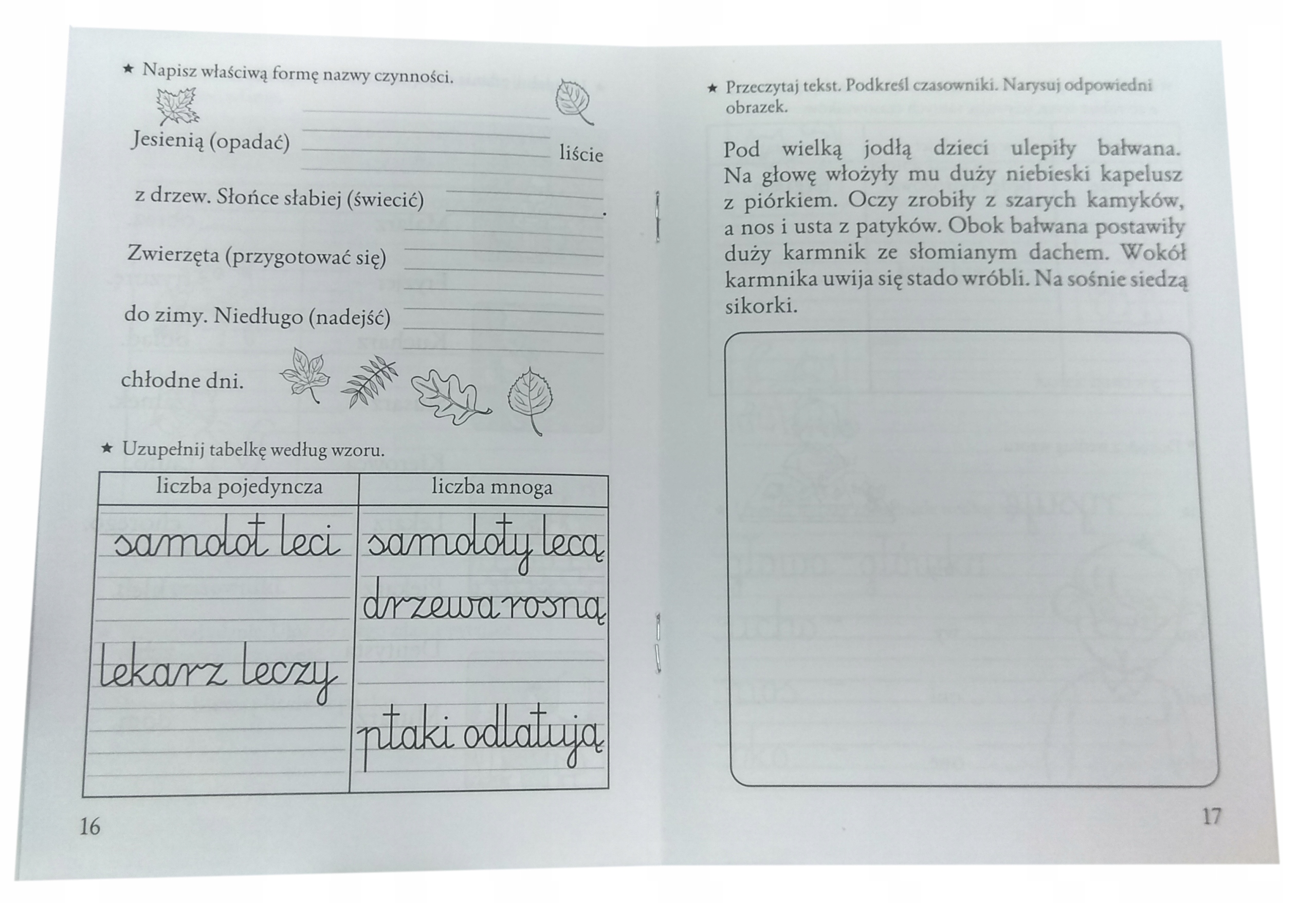 Uczymy się gramatyki nauka pisania Wydawnictwo Wydawnictwo Skrzat