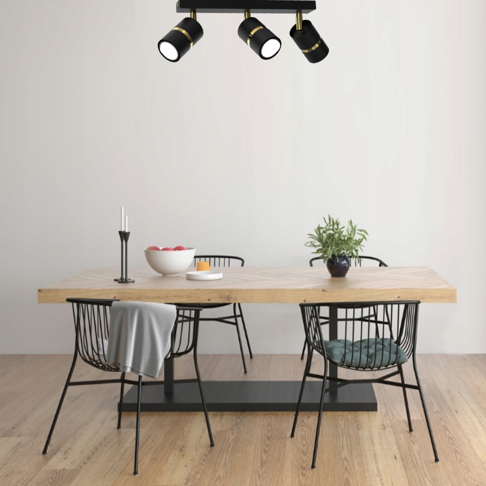 LAMPA SUFITOWA ŻYRANDOL PLAFON TUBY METAL LED GU10 Marka inna