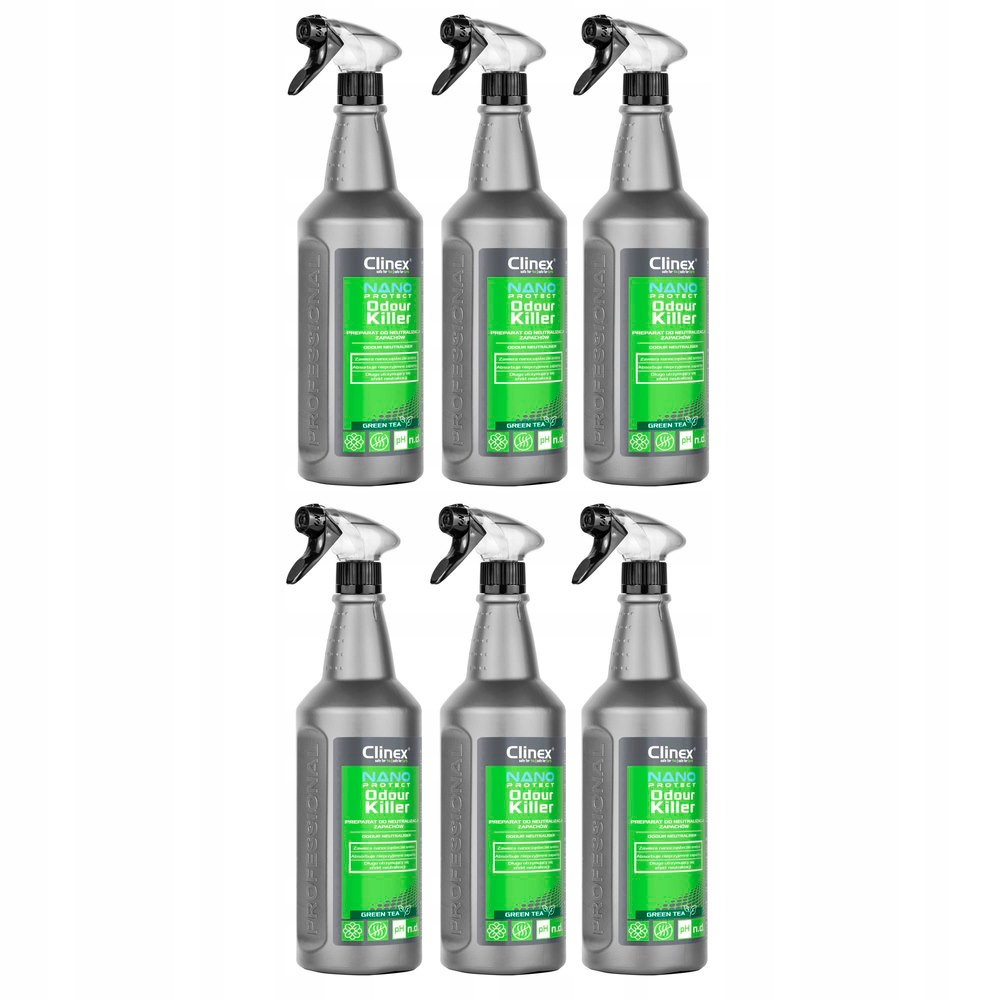 Levně Zelený čaj Nano Protect Silver Odour Killer 1l x6