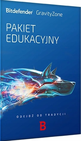 Bitdefender GravityZone - Pakiet edukacyjny 100 st. / 12 miesięcy