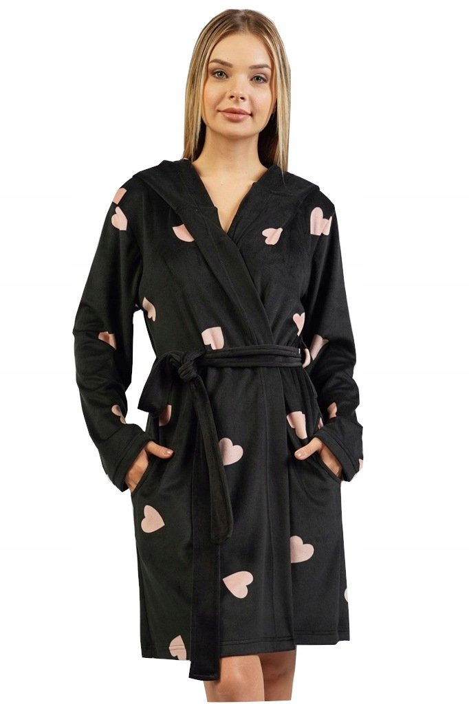 Vienetta Župan na pásek Srdce z veluru R: XL