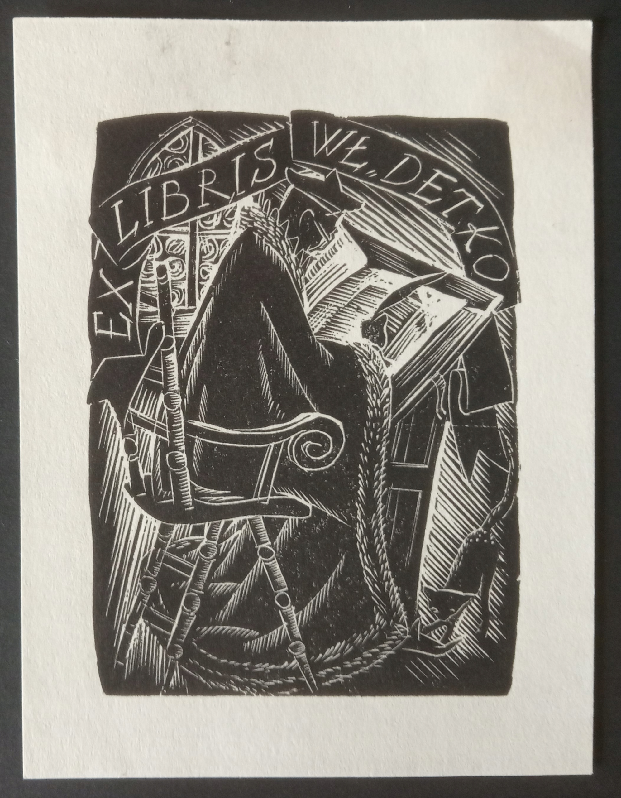 *KP* Bandura Jerzy - Ex libris Wł. Detko (III)