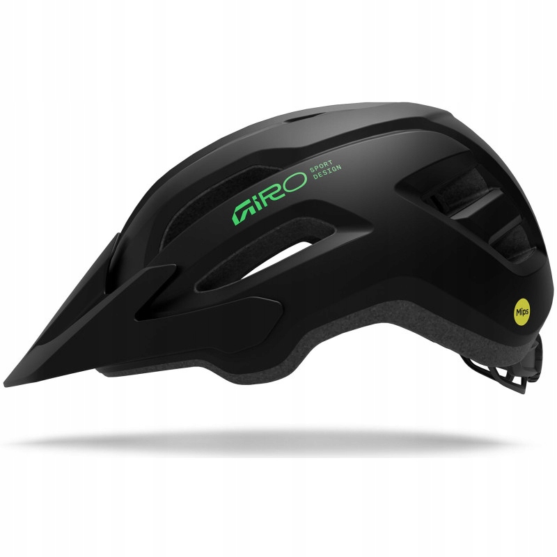 Giro Přilba Fixture II Youth Mips dětské 50-57 cm mat black-vivid green