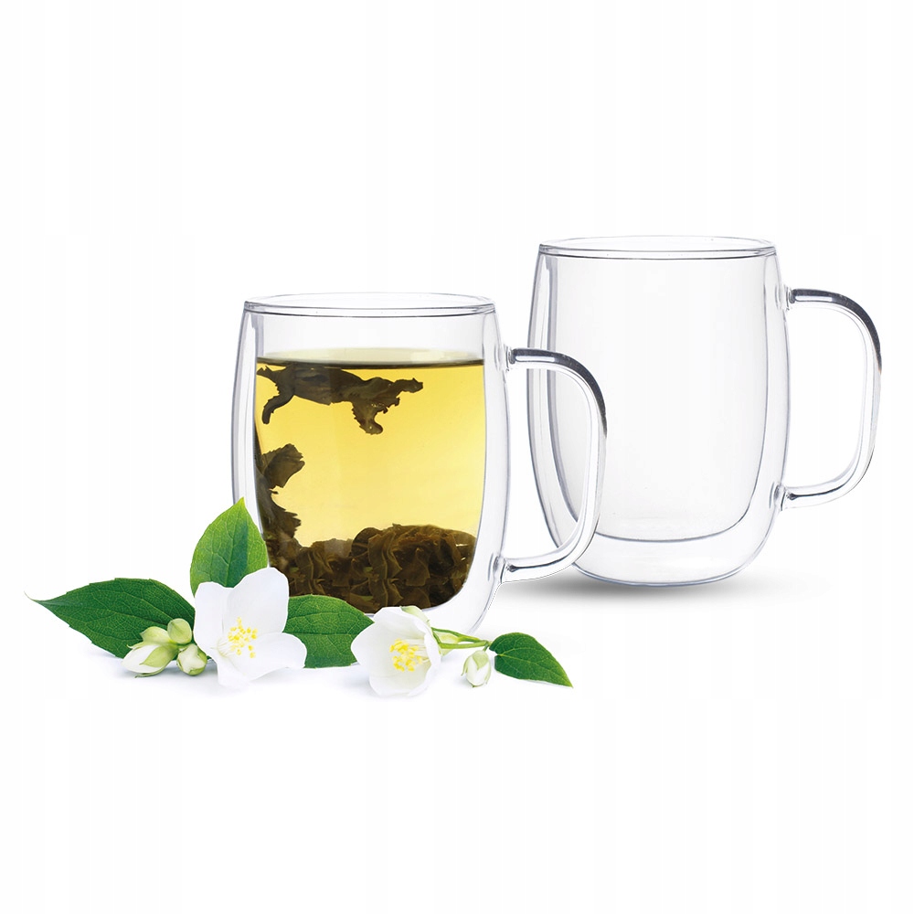 

Szklanki Termiczne Kubek Kawę Latte Duża 400ML x2