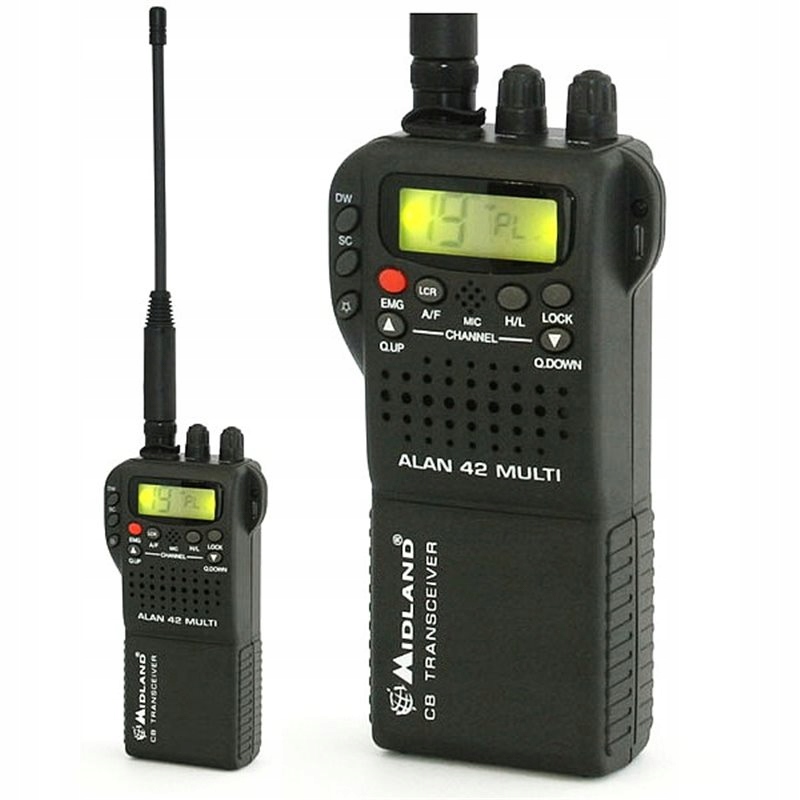 Radio Cb Alan 42 Ręczniak multi 40 Am/fm