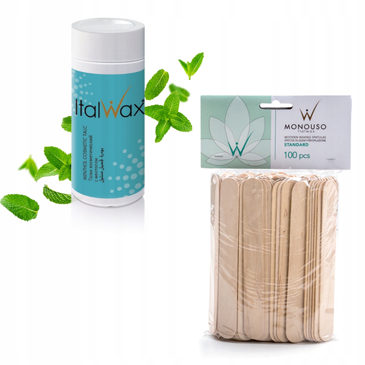 Zestaw do depilacji ITALWAX wosk 1kg lotiony talk Marka ItalWax