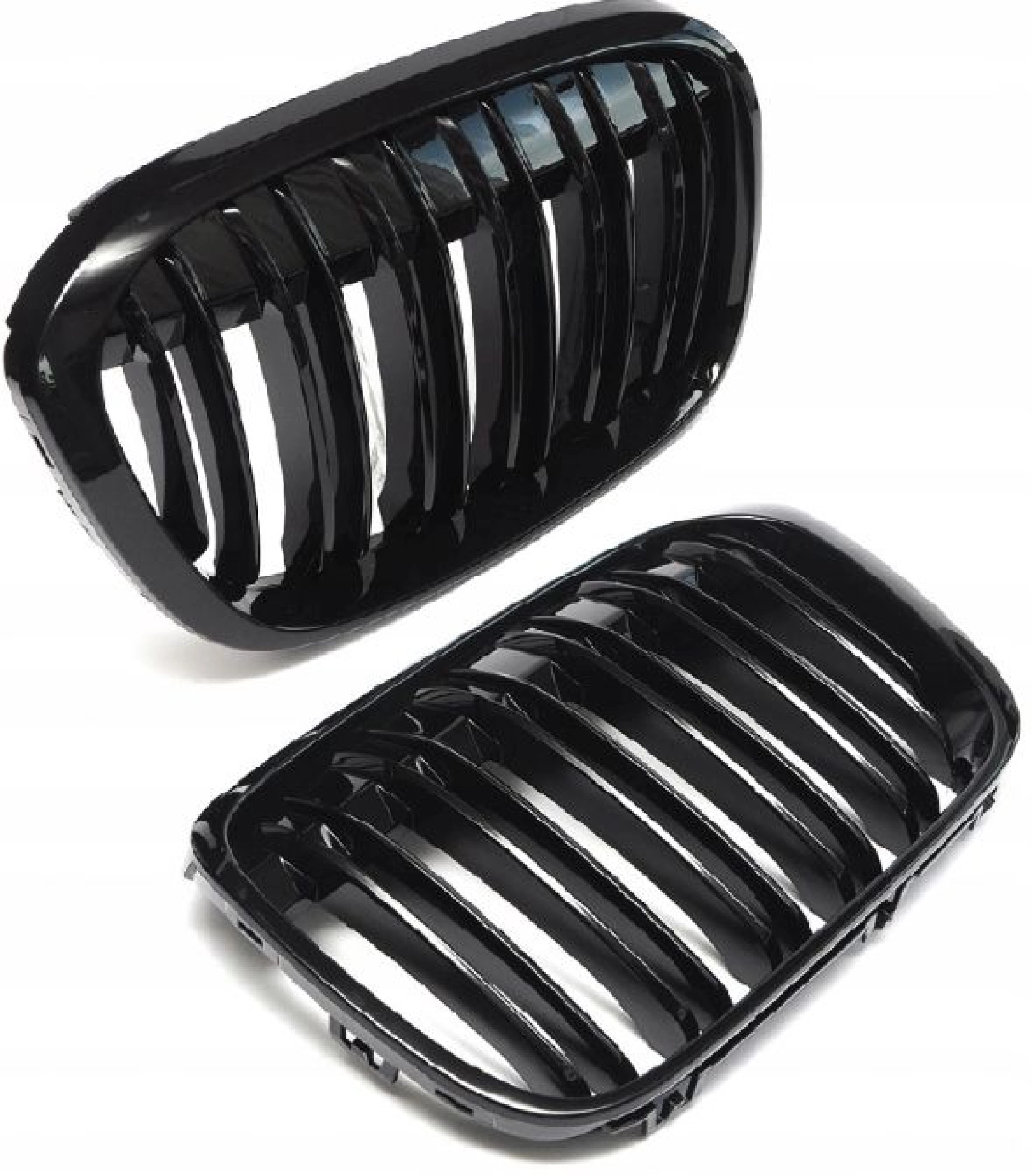 Ledvinový gril atrapa nárazníku Bmw X1 F48 černý lesk 2015-2019