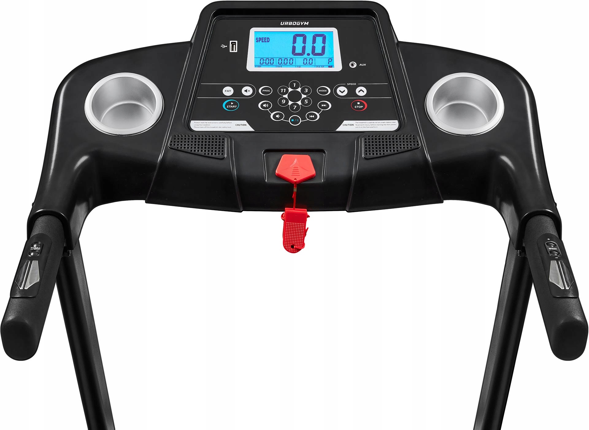 NAMŲ ELEKTROS TREADMILL V520 USB CUSHIONING Gamintojas Urbogym