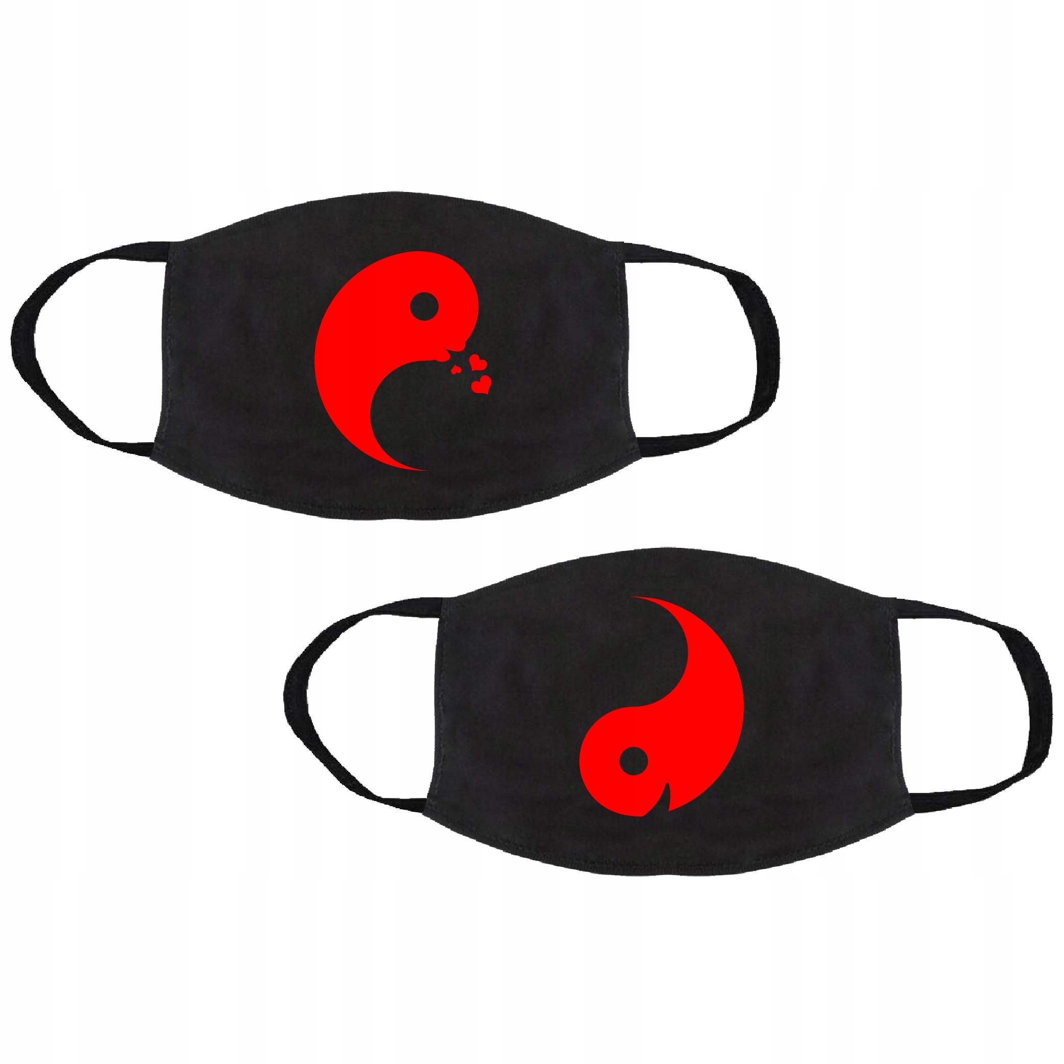 

Maseczki Bawełniane Dla Par Yin Yang Walentynki