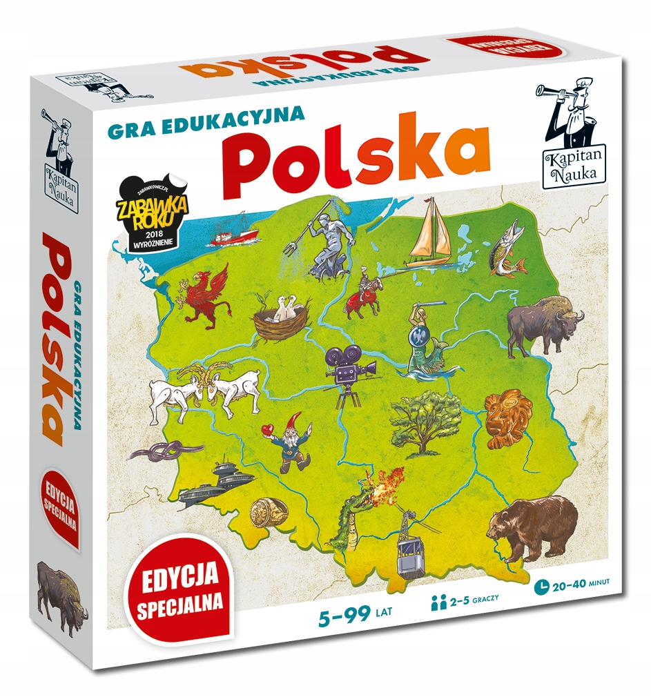 Gra edukacyjna. Polska. Edycja specjalna
