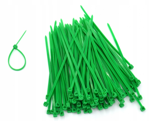 OPASKI ZACISKOWE TRYTKI ZIELONE 3,6x150 mm 100szt EAN (GTIN) 5907675506828