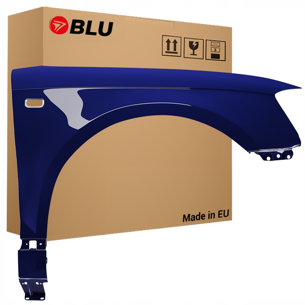Blu Blatník Audi A3 8P LZ5J pravý modrý 03-08 přední