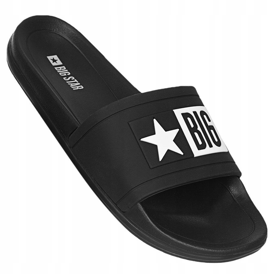 KLAPKI DAMSKIE BIG STAR NA PLAŻE BASEN PO DOMU GUMOWE PIANKA Rozmiar 39