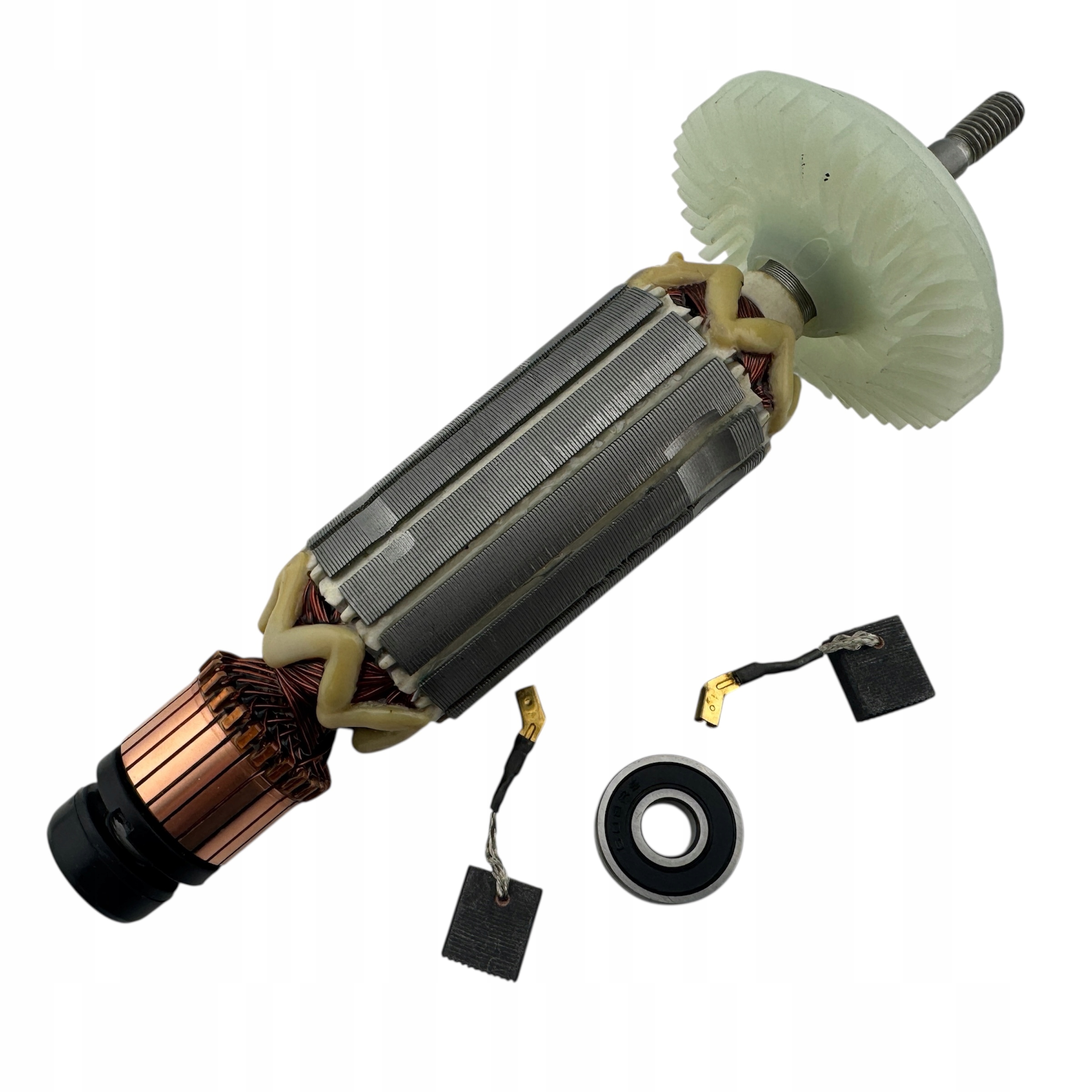 Wirnik Dewalt DWE4257 DWE4246 DWE4263 DWE4314 DWE4336 szczotki łożyska magn