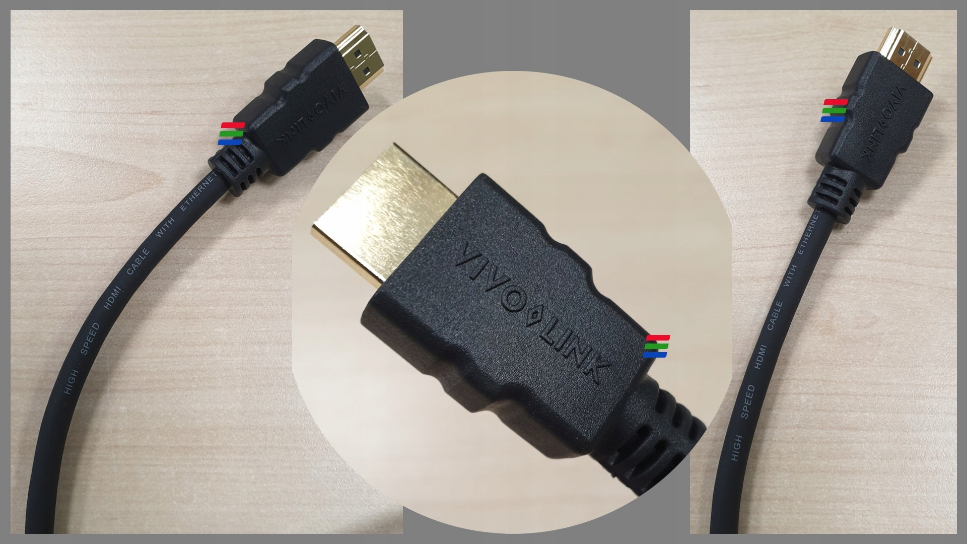 Profesjonalny elastyczny kabel HDMI 2.0 Vivolink Pro Slim, długość 7,5m Kod producenta PROHDMIS7.5