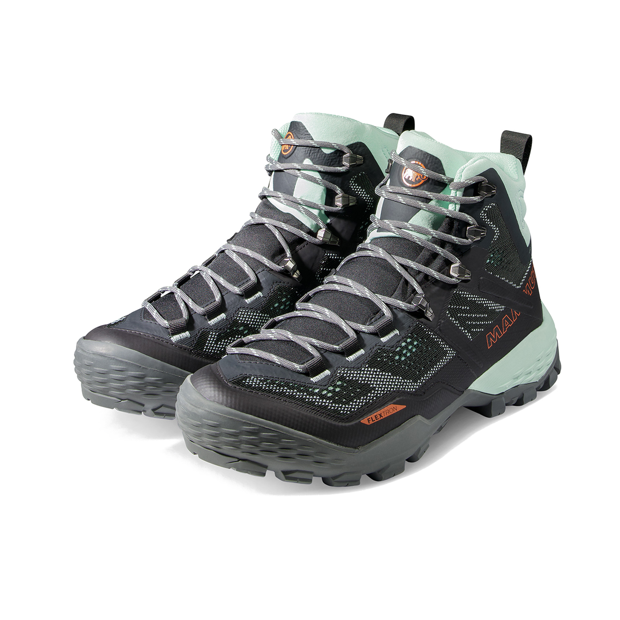 Buty trekkingowe damskie Mammut Ducan High Gtx dark steel/neo mint 36 2/3