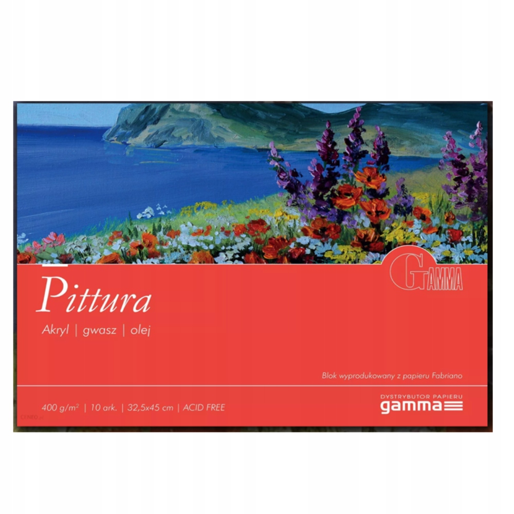 Malířský blok Gamma Pittura 400g/10ark. 32,5*45 cm