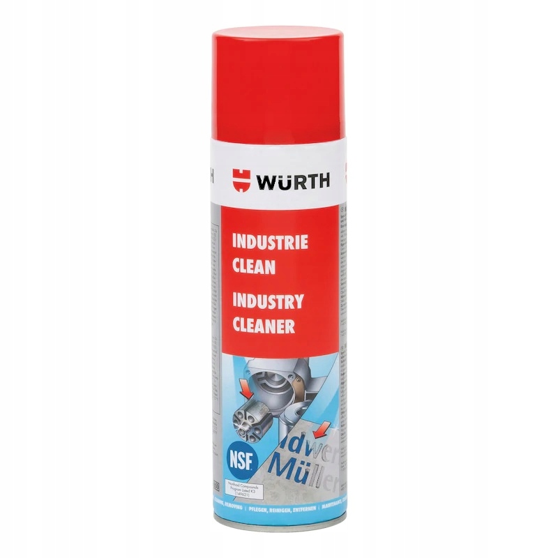 

Zmywacz do naklejek zmywacz przemysłow 500ml Wurth