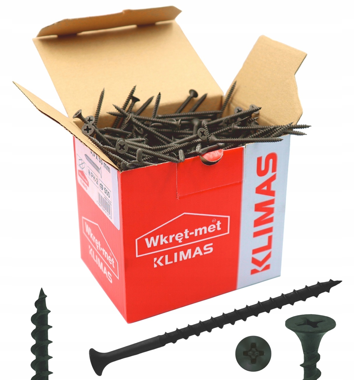 

Wkręty Do Płyt Karton Gips Drewna 4,2x70 250szt