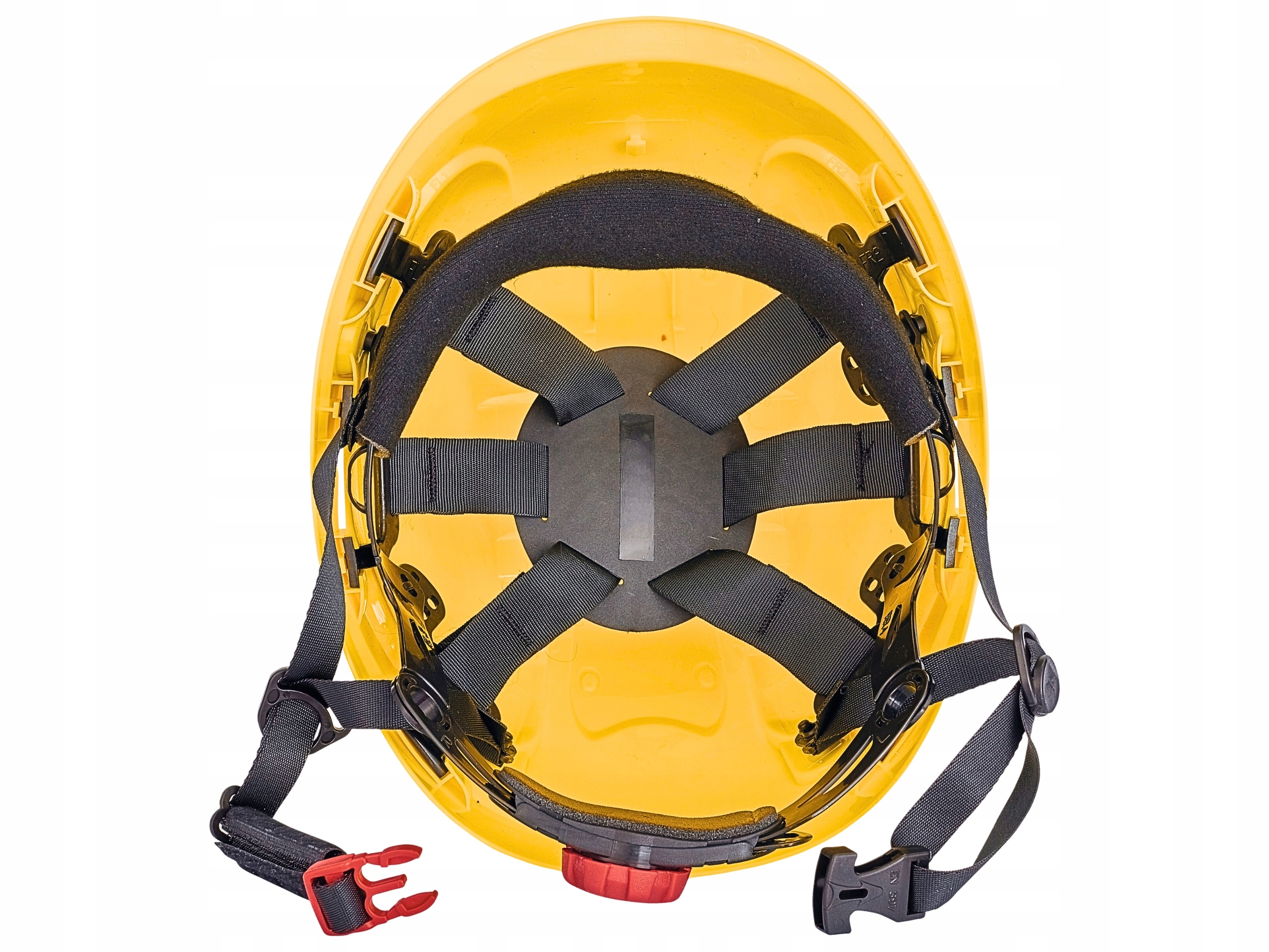 Hełm roboczy WENTYLOWANY kask BUDOWLANY z OKULARAMI 4-punktowy WYSOKOŚCIOWY Marka Cerva